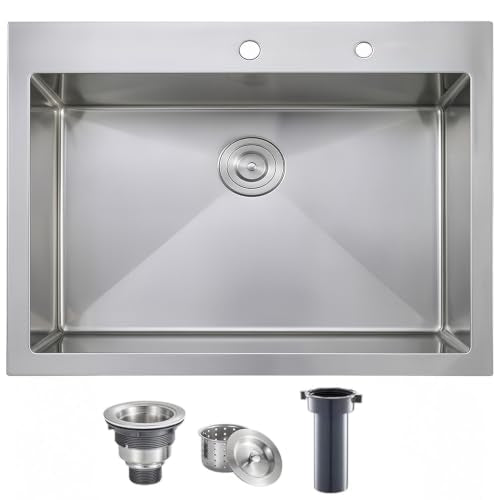 33 x 22 inch Drop in Kitchen Sink