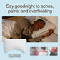 Eden Crescent Bed Pillow for Side & Back Sleepers