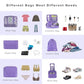 8 Set Packing Cubes Luggage Packing Organizers for Travel Accessories