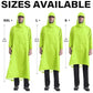 Hooded Rain Poncho Packable Waterproof Unisex Raincoat with Pocket