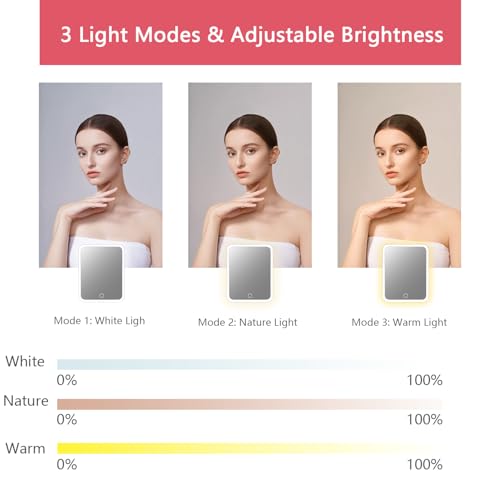 Makeup Bag with Led Mirror
