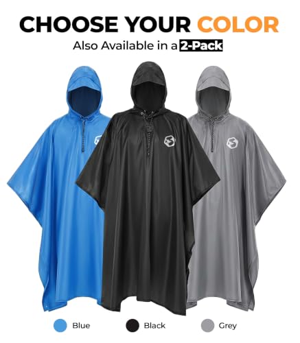 Rain Poncho for Adults