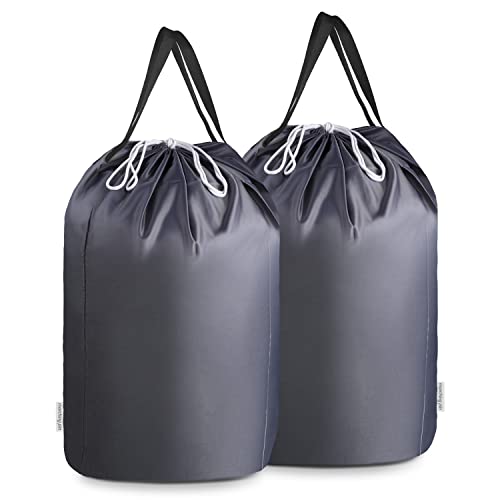140L Washable Laundry Bags with Handles (2 Count)
