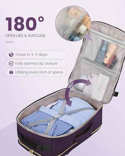 40L Travel Backpack Flight Approved Carry on Backpack