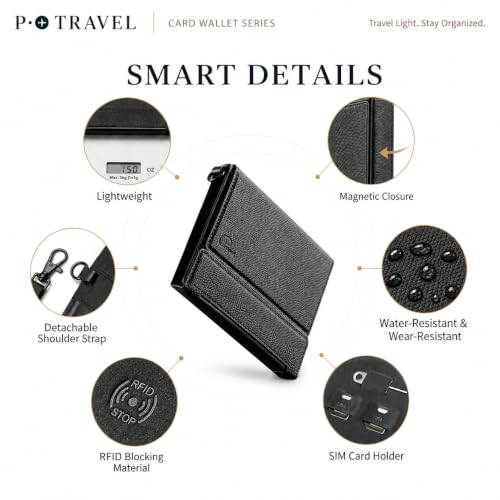Lightweight Passport Holder with RFID Blocking