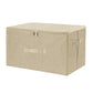 Fabric Storage Bins with Zipper Lids