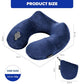 Inflatable Travel Pillow for Sleeping Airplane