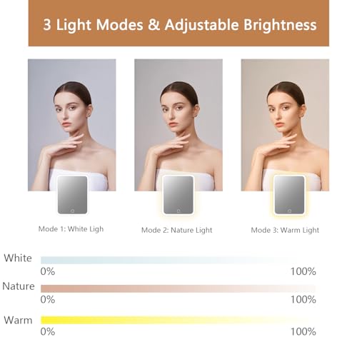 Makeup Bag with Led Mirror