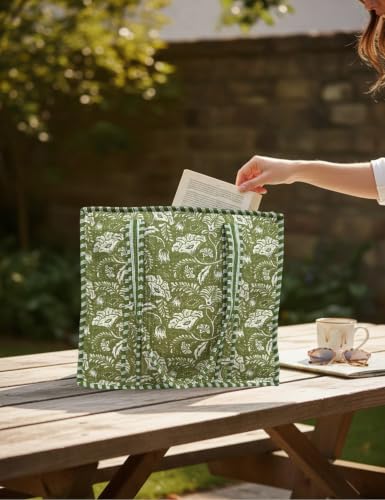 100% Cotton Quilted Tote Bag For Women