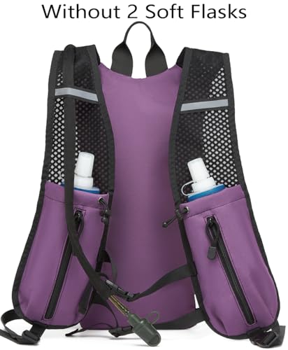 Insulated Hydration Pack Hiking Water Backpack Running Vest with 3L TPU Bladder Bag for Marathon Cycling Men