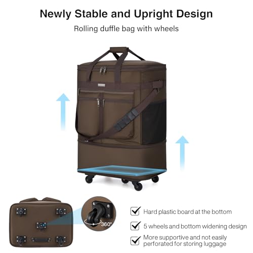 Expandable Luggage Bags for Travel Collapsible Suitcase with Wheels