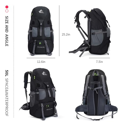 50L Hiking Backpack