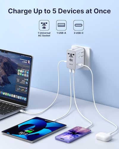 Universal Travel Adapter 70W GaN
