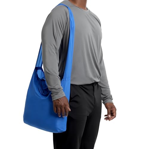 World's Most Compact Travel Tote Bag Portable Shopping Beach Market Foldable Bag