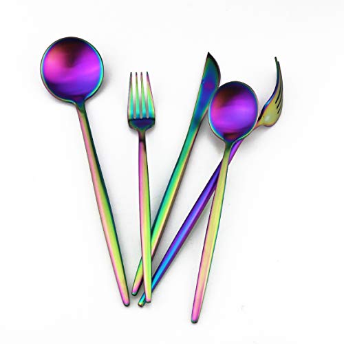 Matte Rainbow Silverware