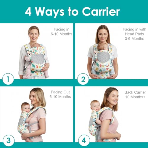 Baby Carrier Breathable Infant Carriers for 7