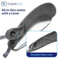 All-in-One Travel Neck Support & Body Pillow - Grey