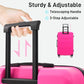 Luggage Set 6 Piece Carry on Hardcase Suitcase with Travel Bags (6 Count)