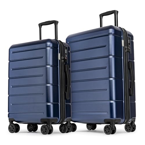 Luggage Sets 2 Piece Suitcase Set Hardshell 20 inch (2 Count)