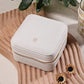 Travel Jewelry Organizer Boxes for Women Small Portable Necklace Earrings Bracelet Rings Travel Case Best Friend Birthday Gifts for Women Trendy