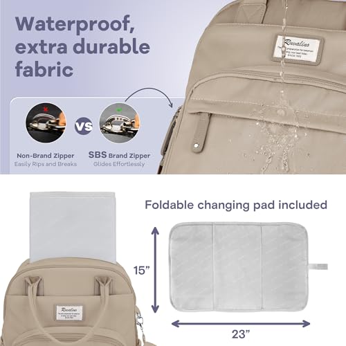 Baby Diaper Bag Backpack with Changing Pad