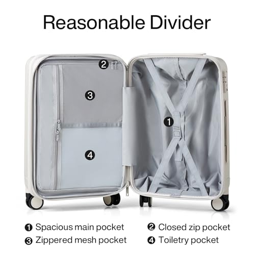 Expandable Hard Shell Luggage Sets (2 Count)