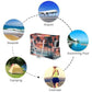 Large Beach Bags Totes Canvas Tote Shoulder Bag Soft Wave Water Resistant Bags for Gym Travel Daily Ocean