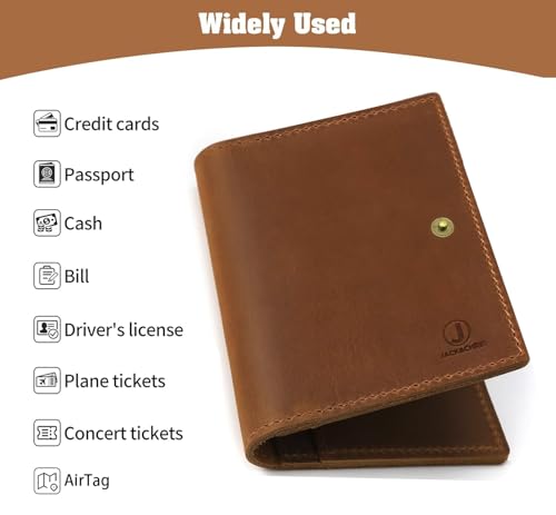 Genuine Leather Passport Holder For Travel