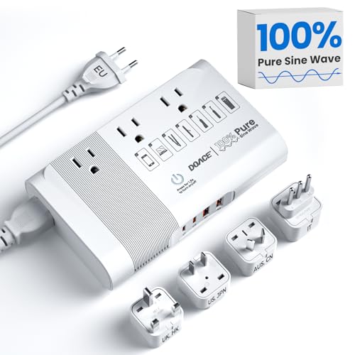 Game Changer] DOACE 500W Max 220V to 110V Converter
