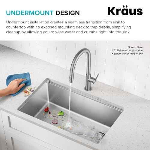 Fairlane 15 in Undermount Workstation Single Bowl 18