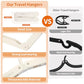 Foldable Travel Hangers 4 Pack Space (4 Count)
