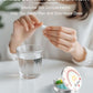Pill Box 3 Compartment Portable Travel Medicine Box with Mirror
