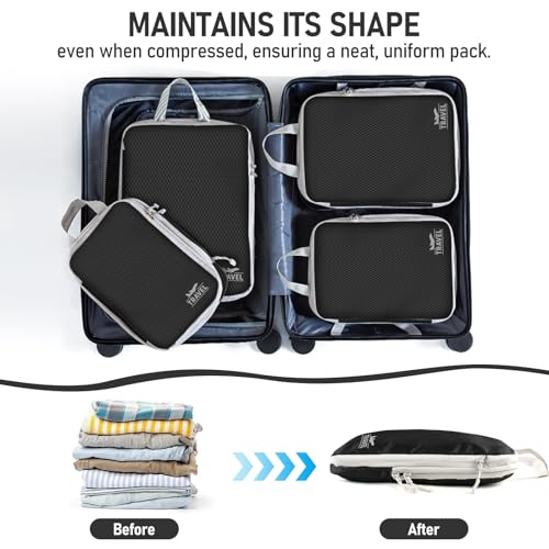 4 Set Compression Packing Cubes