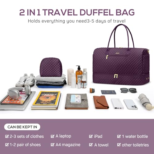 Travel Duffle Weekender Bags for Women