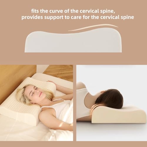 Natural Latex Foam Contour Pillows for Side