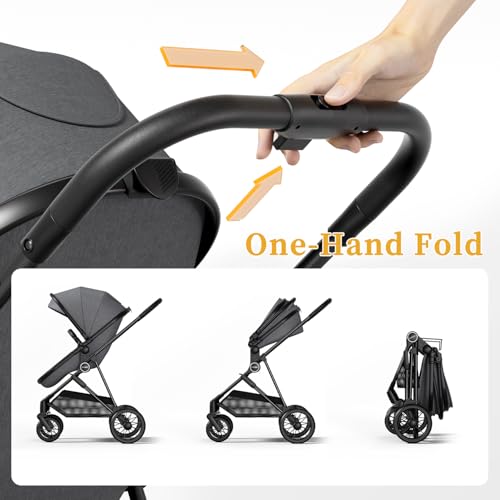 Lite 2.0 Baby Stroller with Newborn to Tollder Mode