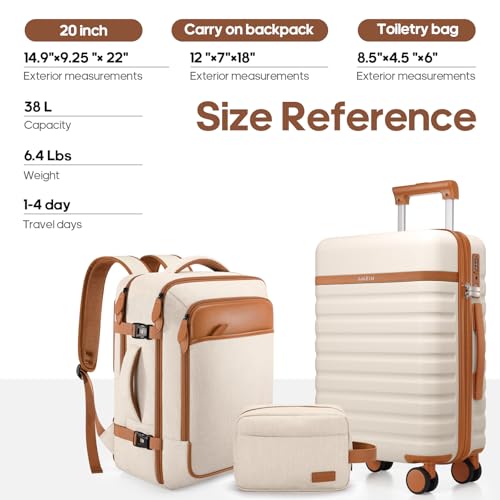 Luggage Sets 3Piece (3 Count)