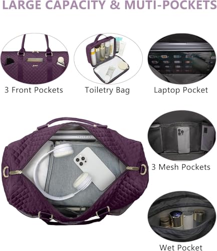 Women Weekender Travel Duffle Bag