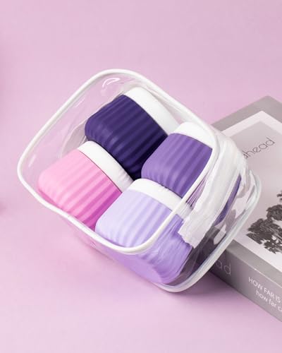 Travel Containers for Toiletries 4 Pack (4 Count)