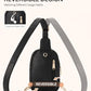 Crossbody Bags for Women Leather Cross Body Sling Bag for Woman Travel Black