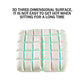 Car Memory Foam Heightening Seat Cushion for Short People Driving