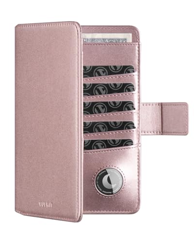 Passport Holder Compatible with Airtag Holder RFID Blocking Passport Wallet Travel Leather Passport for Women