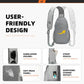 Sling Bag RFID Crossbody Sling Backpack Cross Body Shoulder Bag Travel Hiking Daypack for Women Men