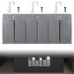 6‑Large‑Pocket RV Bedside Hanging Organizer with Sturdy Hooks