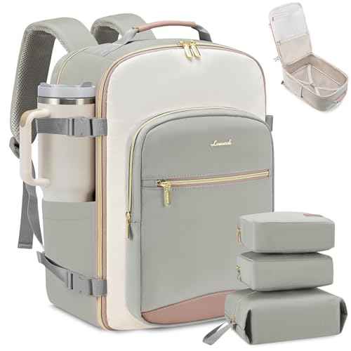 56L Travel Backpack for Women & Men