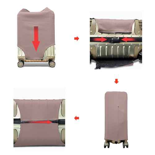 Travel Luggage Cover Suitcase Cover Protector Skins 18