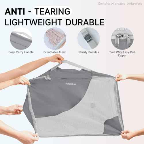 11 Set Packing Cubes for Travel (11 Count)