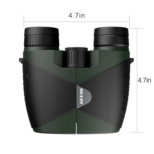 15x30 Binoculars for Adults Kids Easy Focus for Bird Watching Green