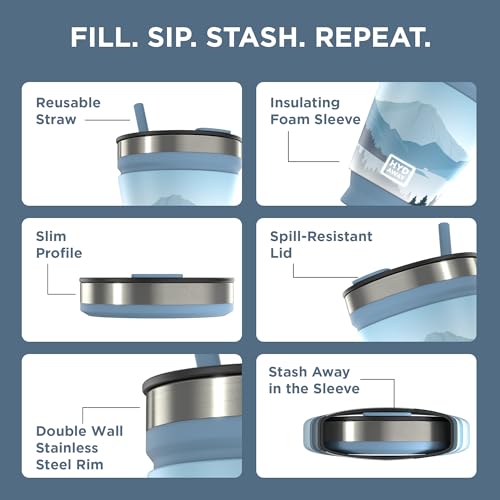Collapsible Insulated Tumbler 16oz