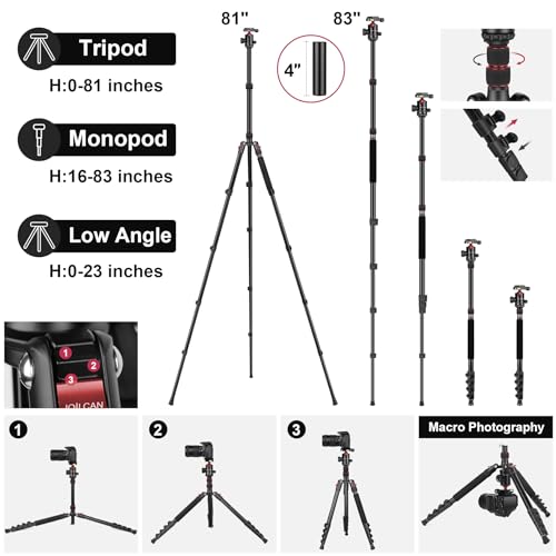 81" Tripod for Camera Phone